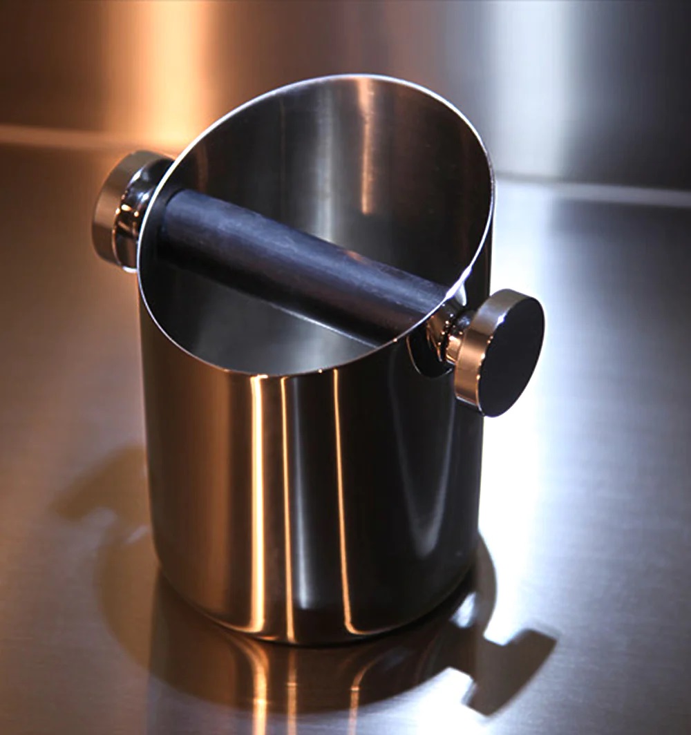 Hộp Đập Bã Cà Phê Espresso Rocket Stainless Steel Knox Box