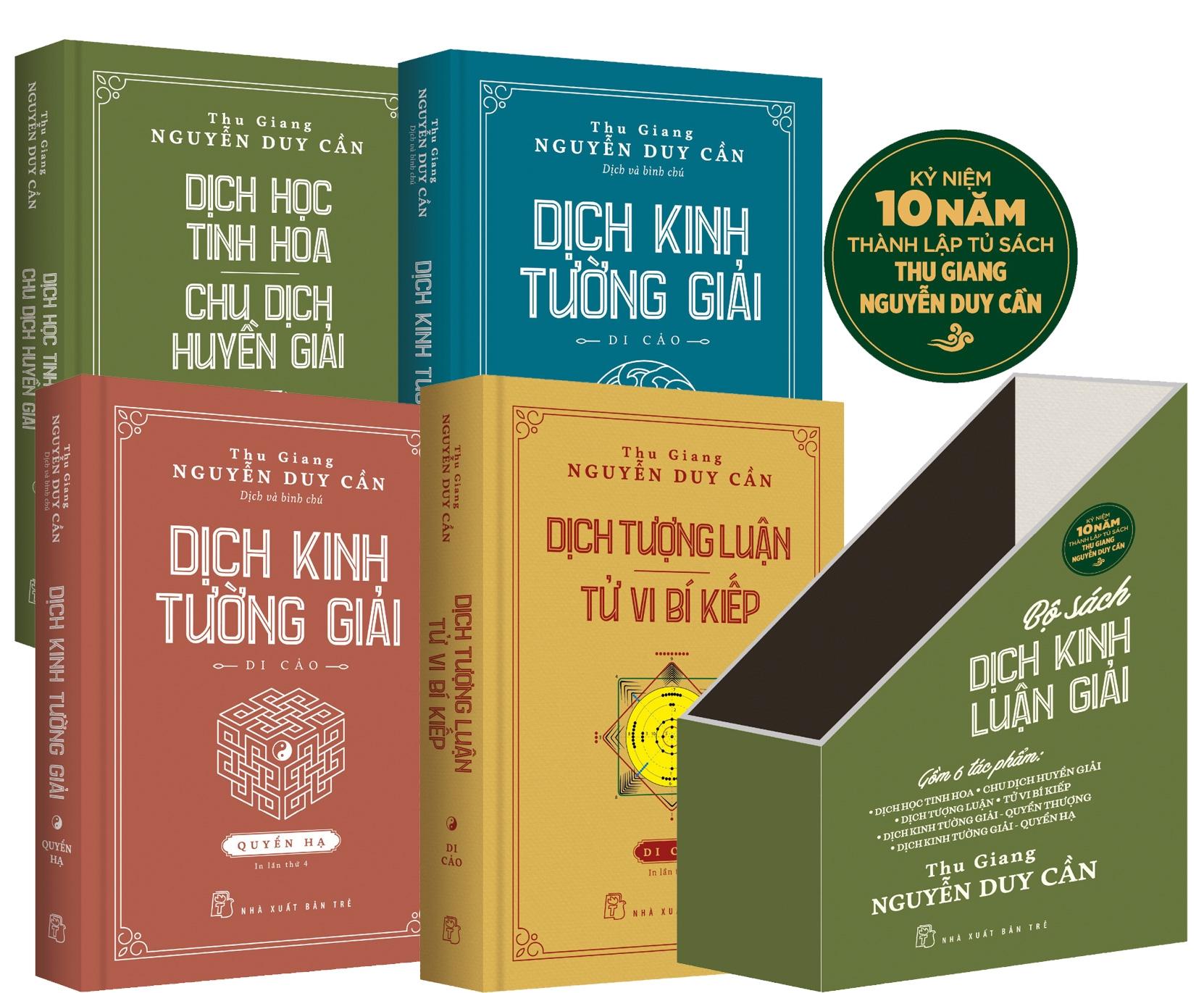 Bộ Sách Dịch Kinh Luận Giải (Bộ 4 Cuốn) - Tái Bản