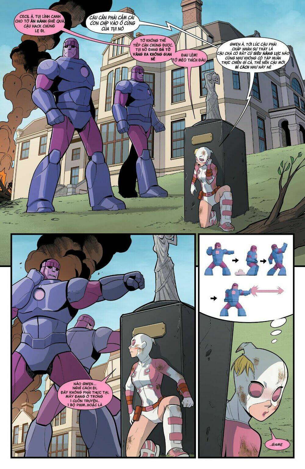 gwenpool siêu phàm chapter 1 3