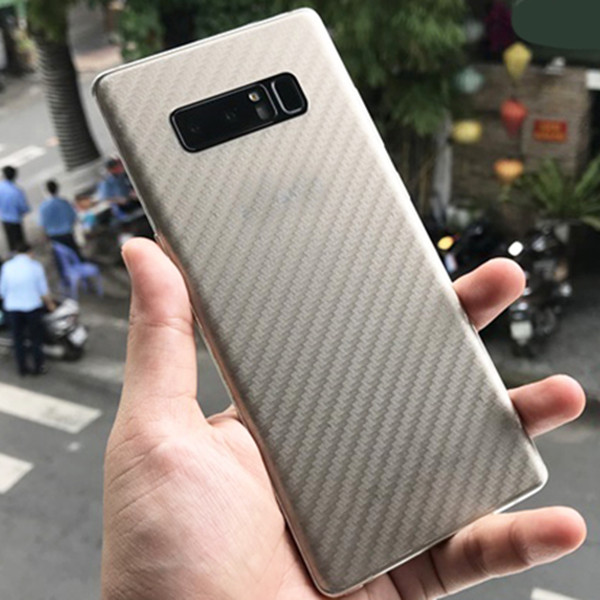 Dán mặt sau lưng carbon cho Samsung Note 8