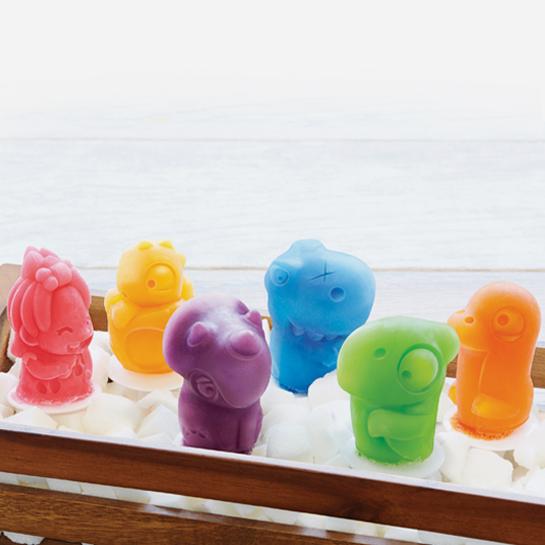 Bộ khuôn kem Dino - 6 khuôn - ZOKU ZK130 - Hàng Chính Hãng