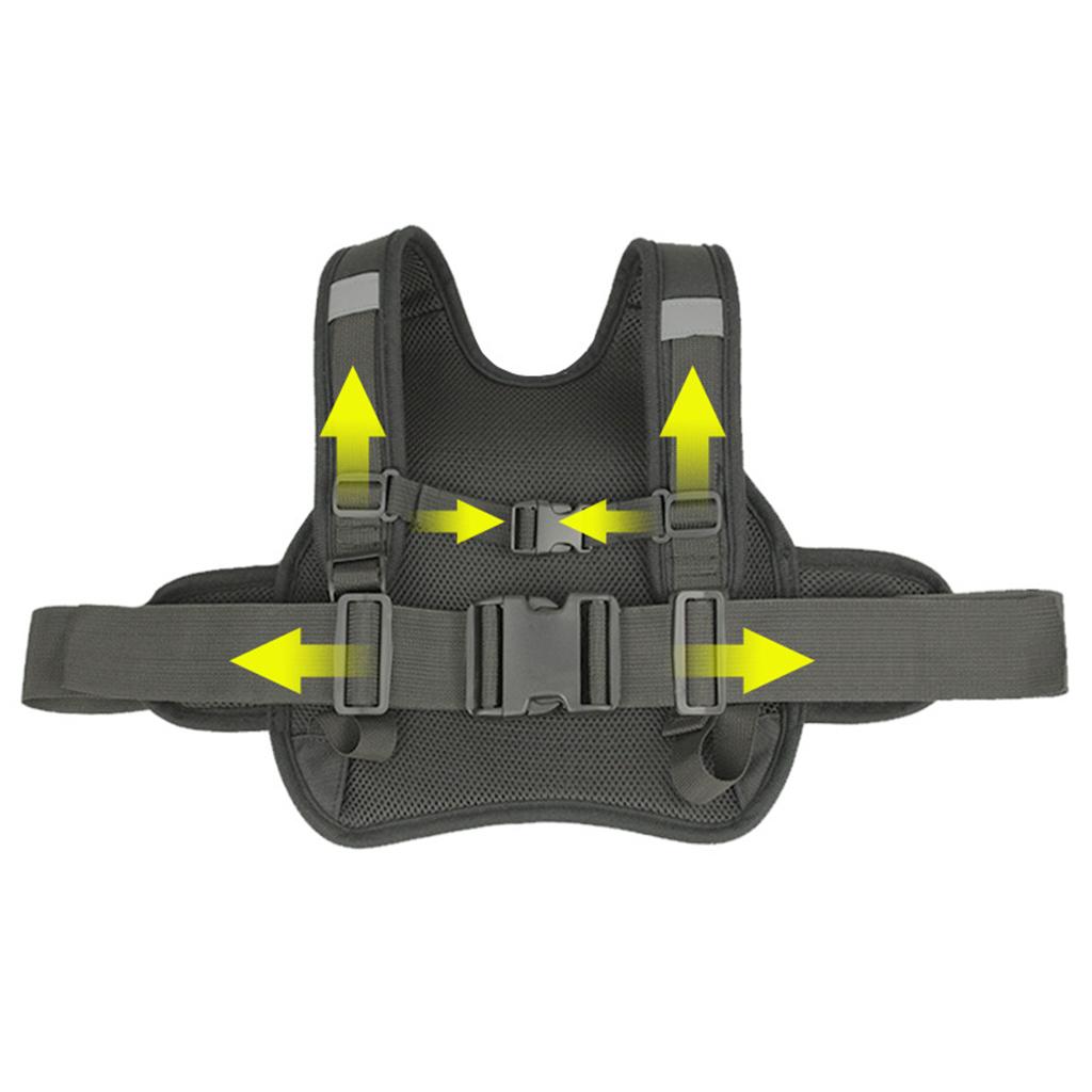 2 Pieces Motorcycle Bicycle Child Safety Belt Bike Safety Seat Strap Harness