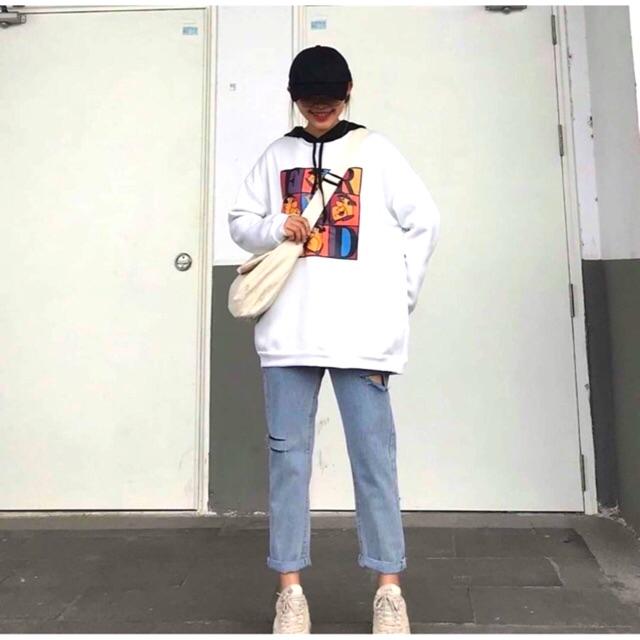 Quần Baggy Nam/Nữ SIZE ĐẠI - LƯNG CAO - PHOM TO DÀI - Cắt Rách Socoll Màu [HOT TREND