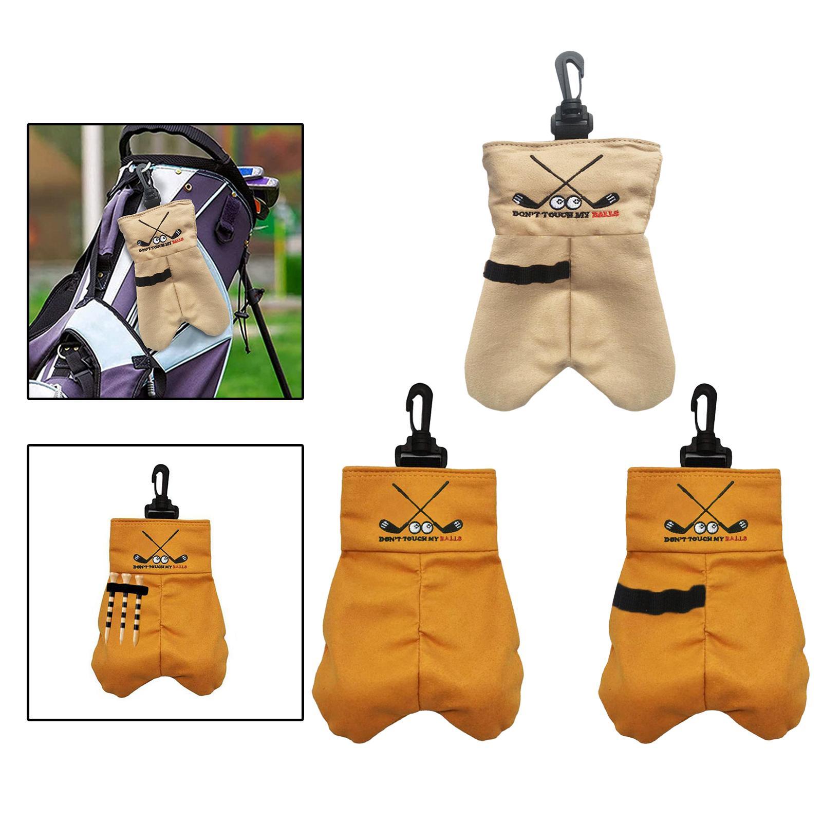 Golf Ball Bag Pouch Holder Case Waist Bag Men Women Gift Outdoor Sports