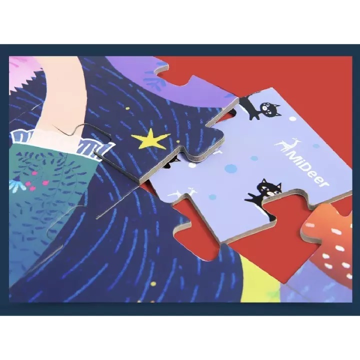 Đồ chơi ghép hình Mideer Puzzle MD3028 – Người đẹp ngủ trong rừng