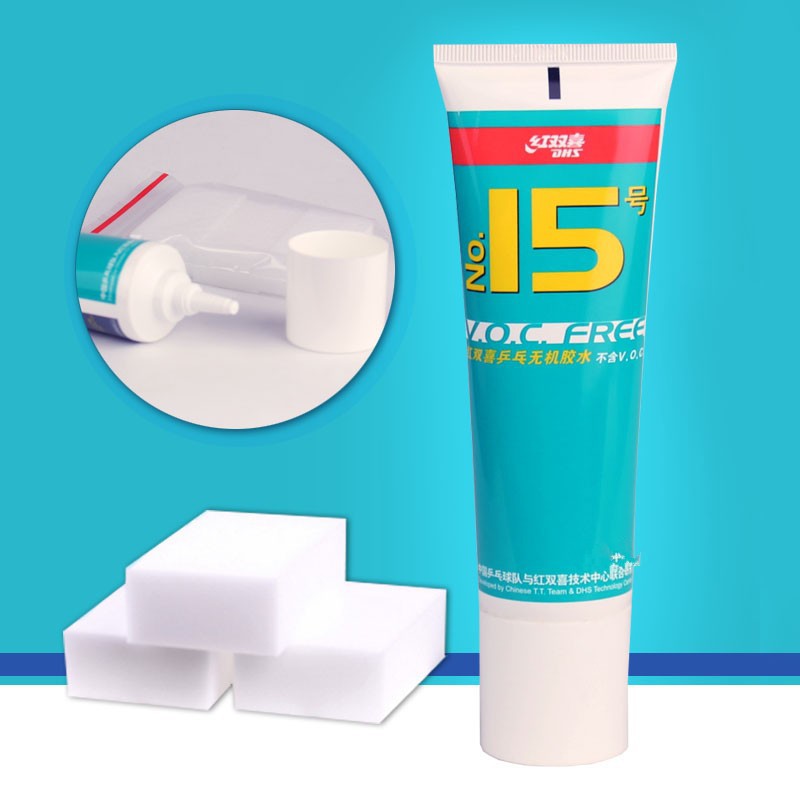Keo Dán Vợt Bóng Bàn Vô Cơ - Keo Sữa DHS I5 - Dán Cực Chắc, Không Hại Mặt Vợt