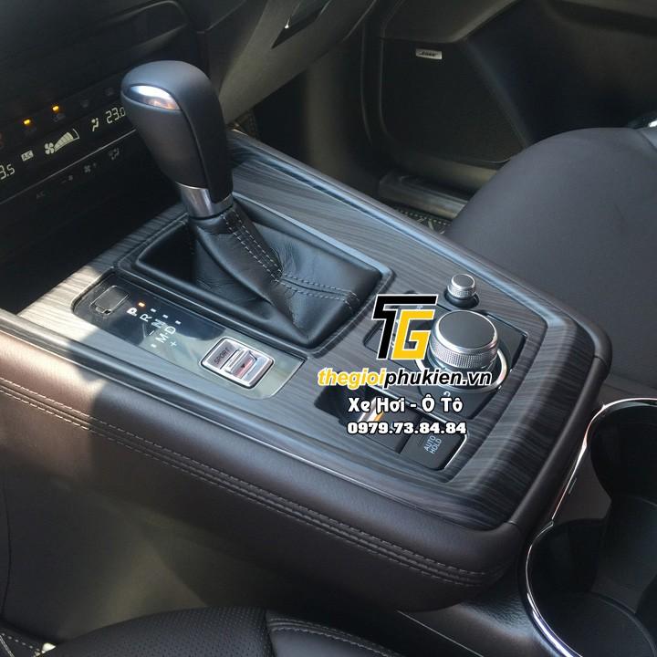 Ốp nội thất vân gỗ Mazda CX8, CX-8 Cao cấp