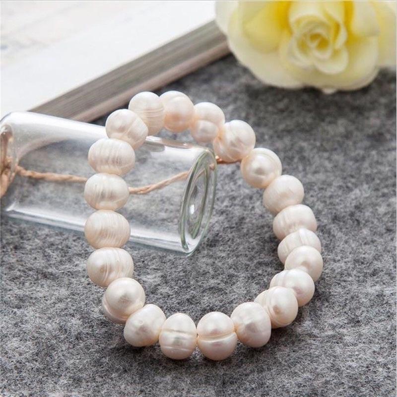 Vòng Tay Hạt 8 Ly Rằn Lõi Thun Co Giãn Dễ Thương - Trường Thịnh Ngọc Trai