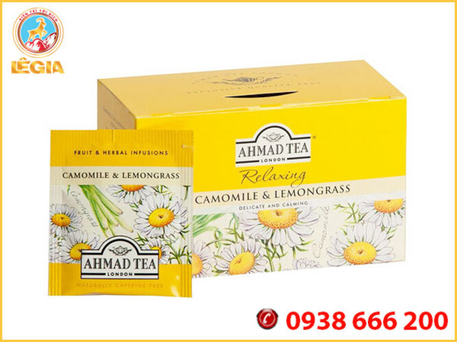 TRÀ THẢO MỘC Hoa Cúc AHMAD 30g (Camomile &amp; Lemongrass Tea)