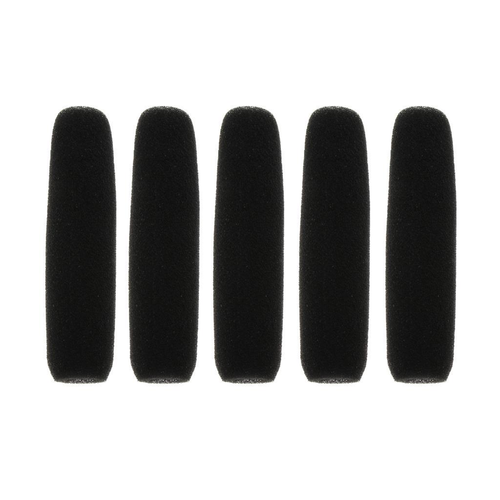 2X 5x Microphone Windscreen Foam Sponge Mic Cover for Interview Microphone