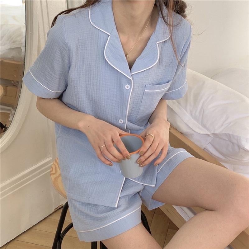 Bộ ngủ / mặc nhà 4 màu
