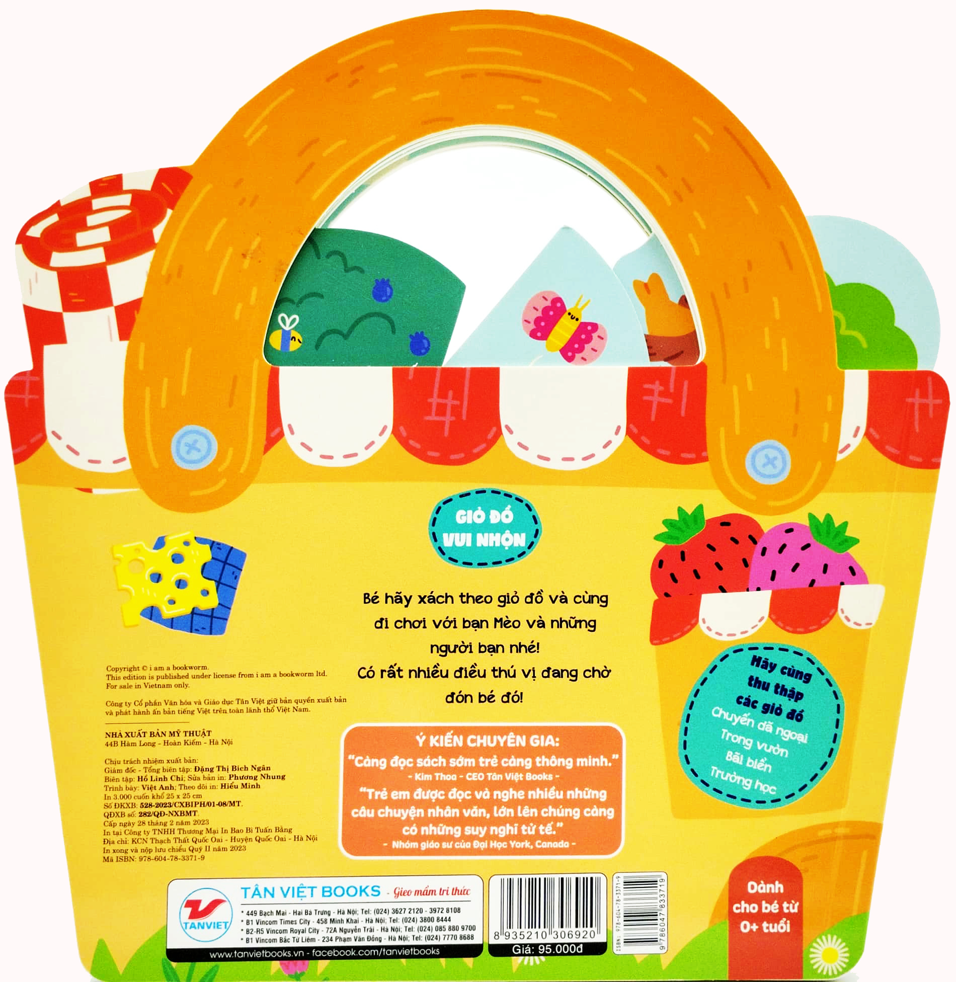 Sách Phát Triển Kĩ Năng Cho Bé - Giỏ Đồ Vui Nhộn: Chuyến Dã Ngoại