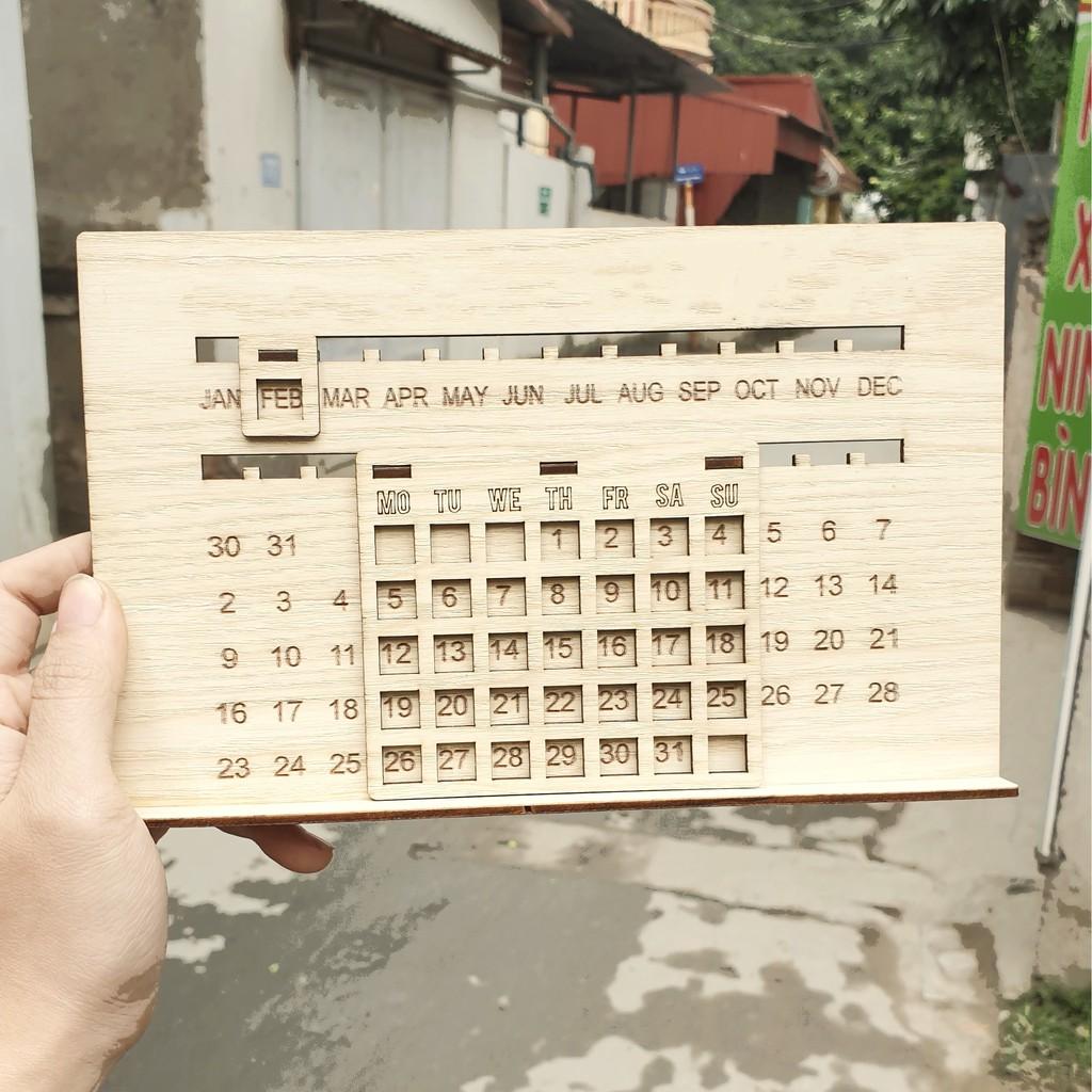 Lịch Gỗ Vạn Niên | Khắc theo yêu cầu |
