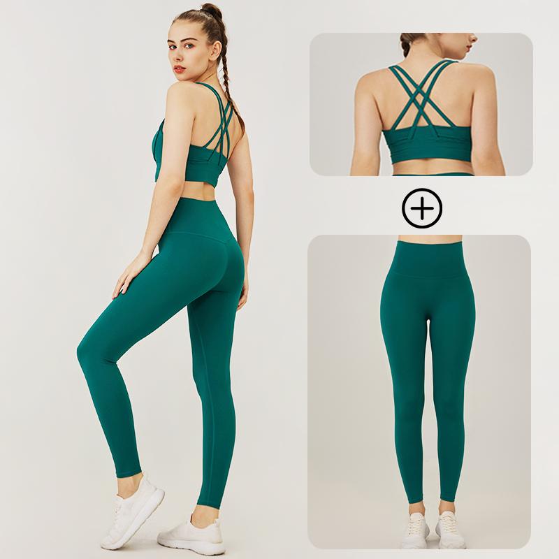 Cảm giác khỏa thân quần legging cao eo đẩy lên thể thao phụ nữ tập thể dục chạy quần yoga năng lượng quần legging liền mạch Color: White Size: S