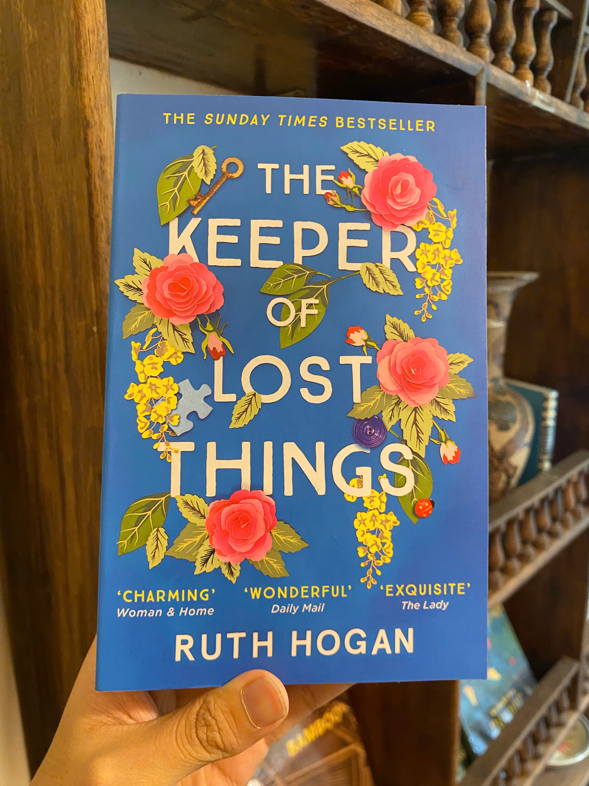 Sách - The Keeper of Lost Things by Ruth Hogan | Winner - Bestseller Romance English Book