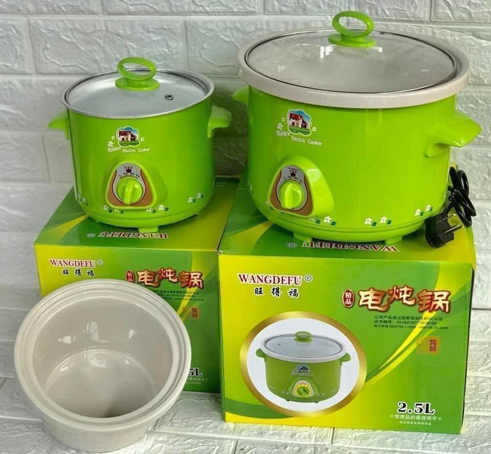 Nồi Hầm Cháo Chậm Modosa Loại 1.5L - Hàng Chính Hãng