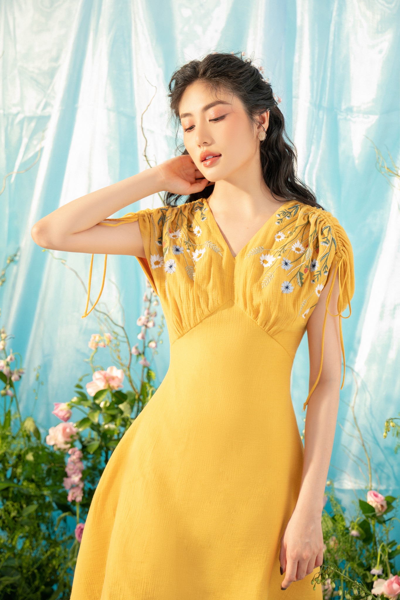 OLV - Đầm Helga Daisy Embro Dress