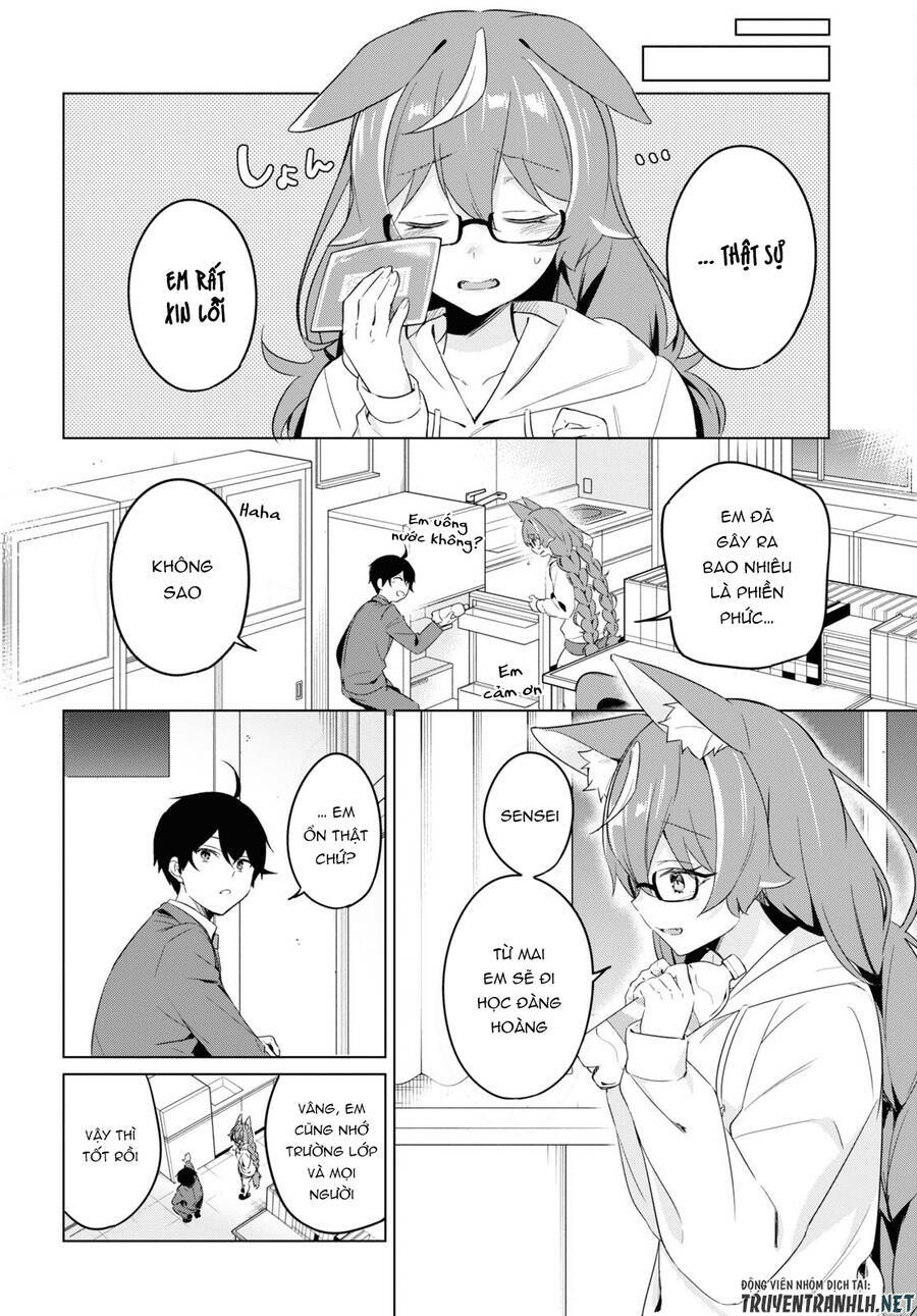 jingai kyoushitsu no ningen-girai kyoushi: hitoma-sensei, watashi-tachi ni ningen o oshiete kuremasen ka? chapter 4 20