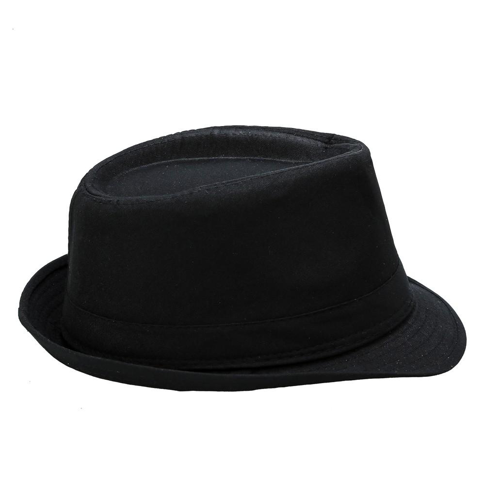 1 nón phớt vintage fedora thời trang vành nhỏ nam nữ