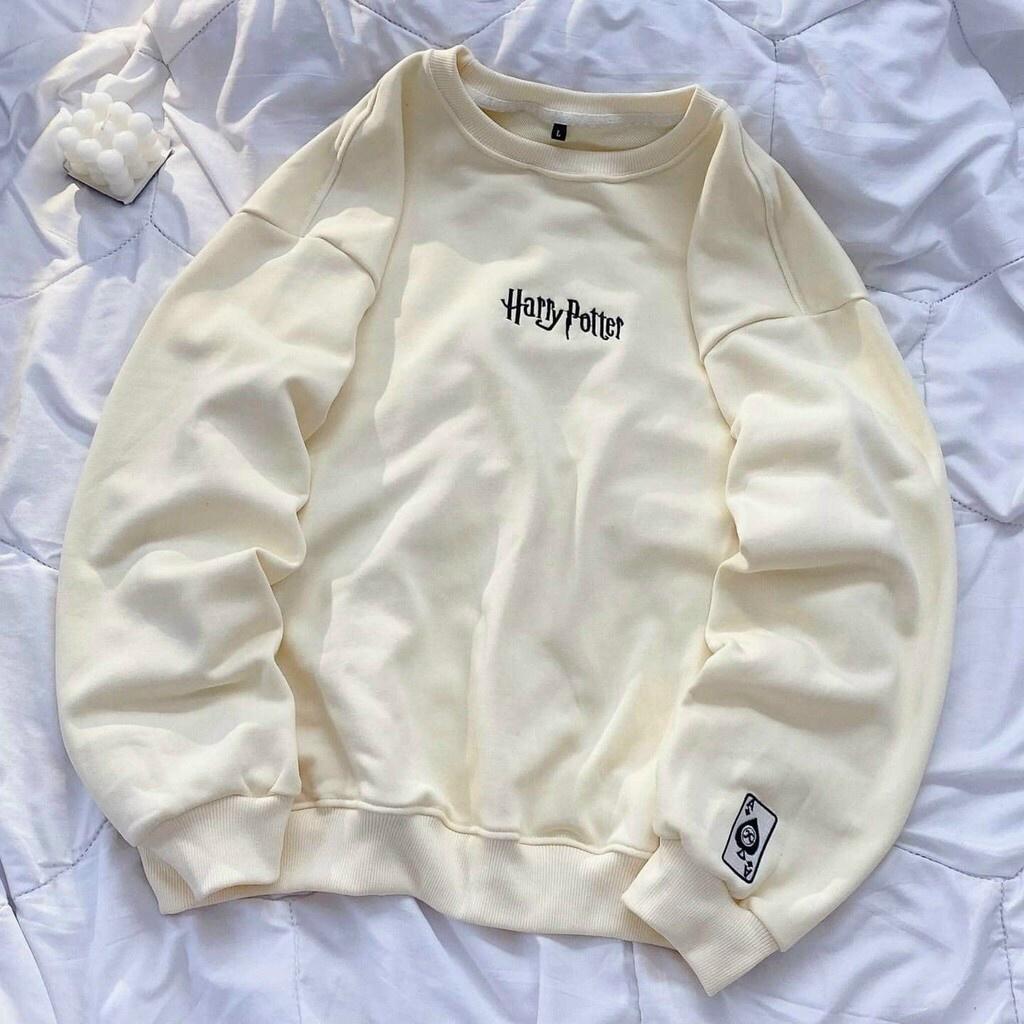 Áo Sweater Áo Nỉ Dáng Rộng Nam Nữ Phong Cách Hàn Quốc- Áo nỉ sweater nam/nữ viền cổ tim , Áochui đầu nỉ nam nữ kiểu dáng hàn quốc, áo nỉ form rộng Unisex phong cách Ulzzang cực đẹp