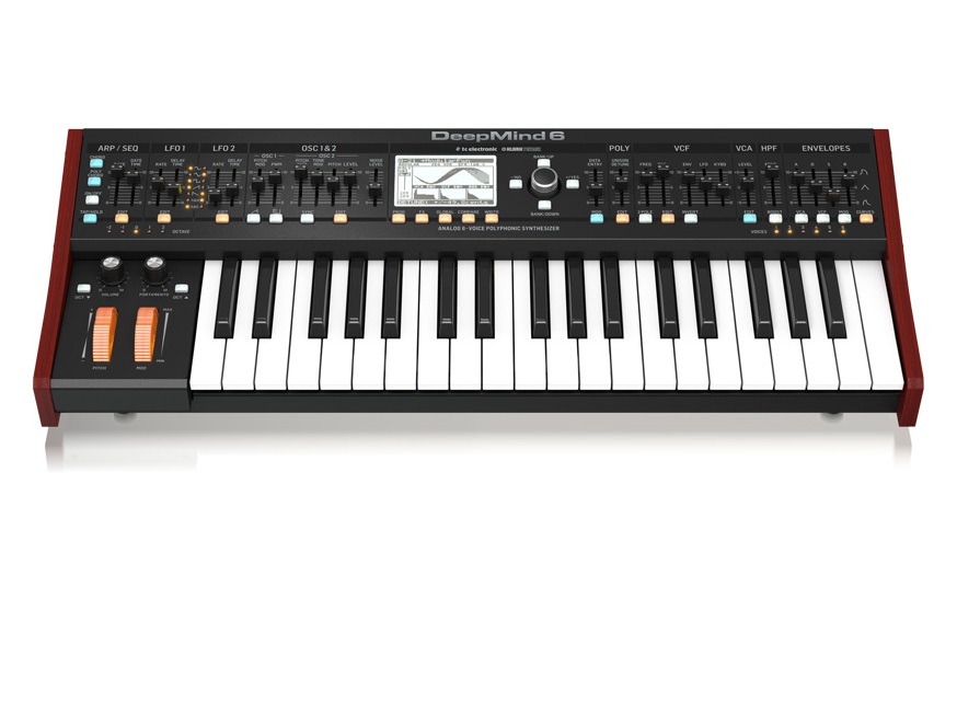 Thiết bị Tổng Hợp Đa Âm Thanh Keyboard Behringer Deepmind 6- Hàng Chính Hãng