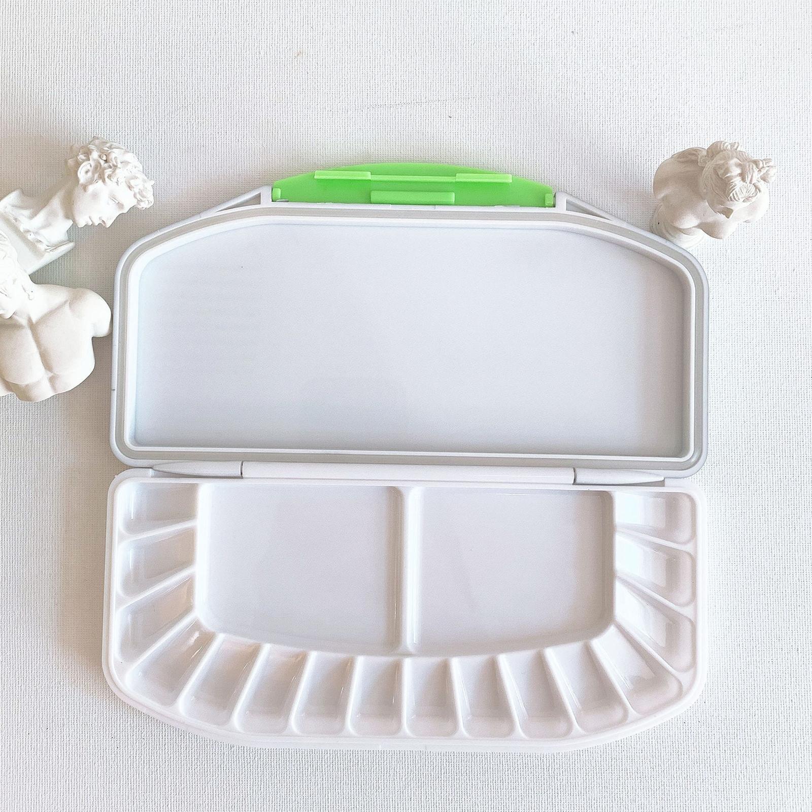 Watercolor Paint Palette, Portable Folding Paint Palette for Watercolor, Acrylic and Oil Paints Gift for Art