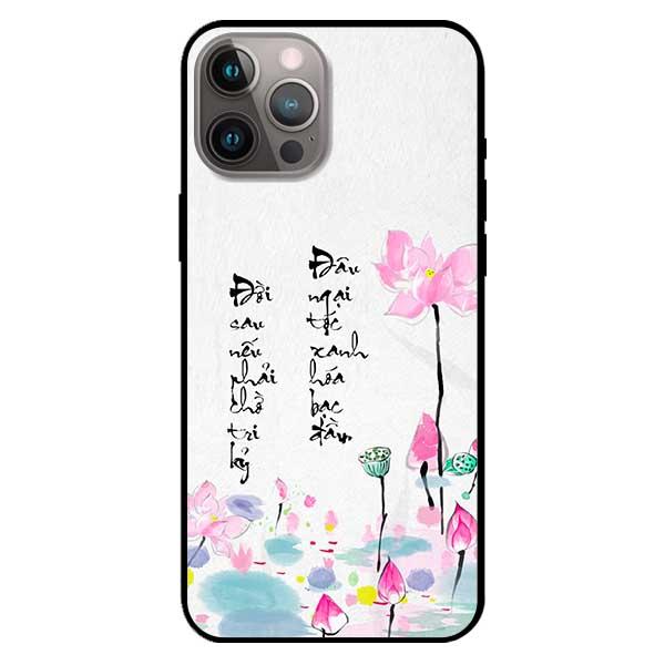 Ốp lưng dành cho Iphone 12 Mini - Iphone 12 - Iphone 12 Pro - Iphone 12 Pro Max - Thư Pháp Tri Kỷ