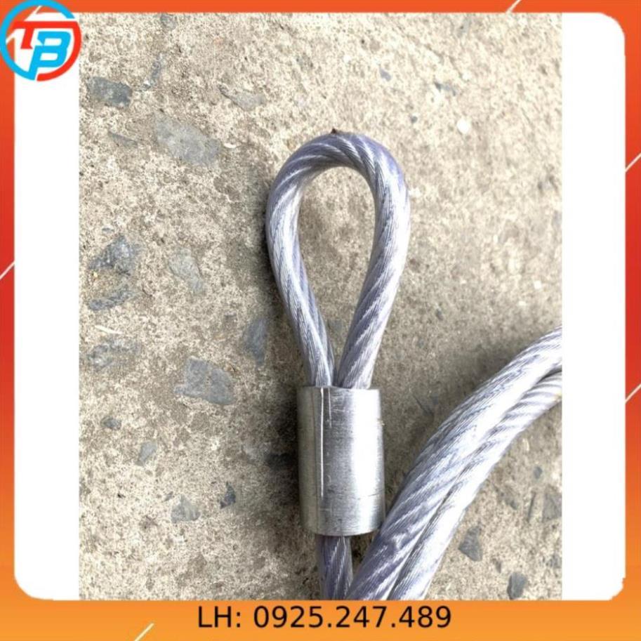 Cáp Khoá Xe - Khoá cây cảnh 10mm - Cáp Thép Thái Bình Vina