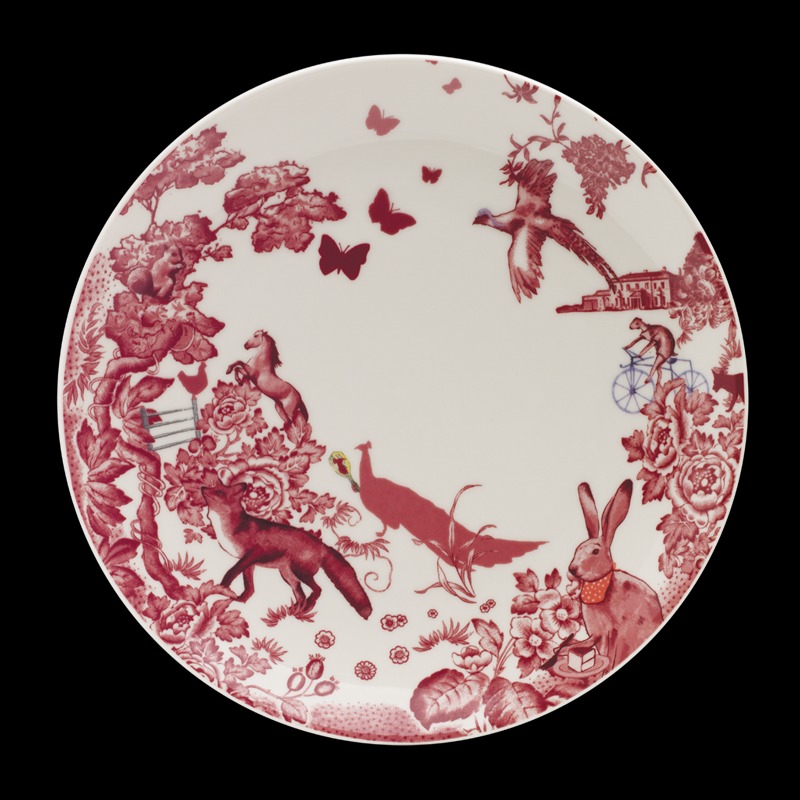 Đĩa Gốm 27cm - LOVERAMICS (DINNER PLATE) - Bộ Sưu Tập A CURIOUS TOILE