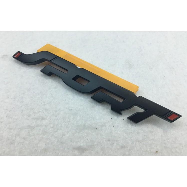 Decal Tem Chữ Sport 3D Kim Loại Dán Xe Ô Tô MS-31