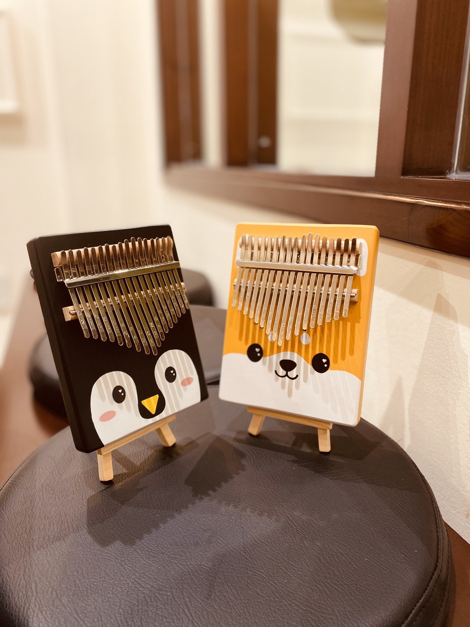 Đàn kalimba 17 phím hình chó Corgi- Hàng chính hãng TONIC Kalimba tặng búa chỉnh âm, sách học