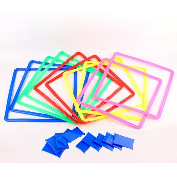 Set 10 Vòng Nhảy lò cò Thông Minh Cho Bé size lớn 38 cm có khớp nối