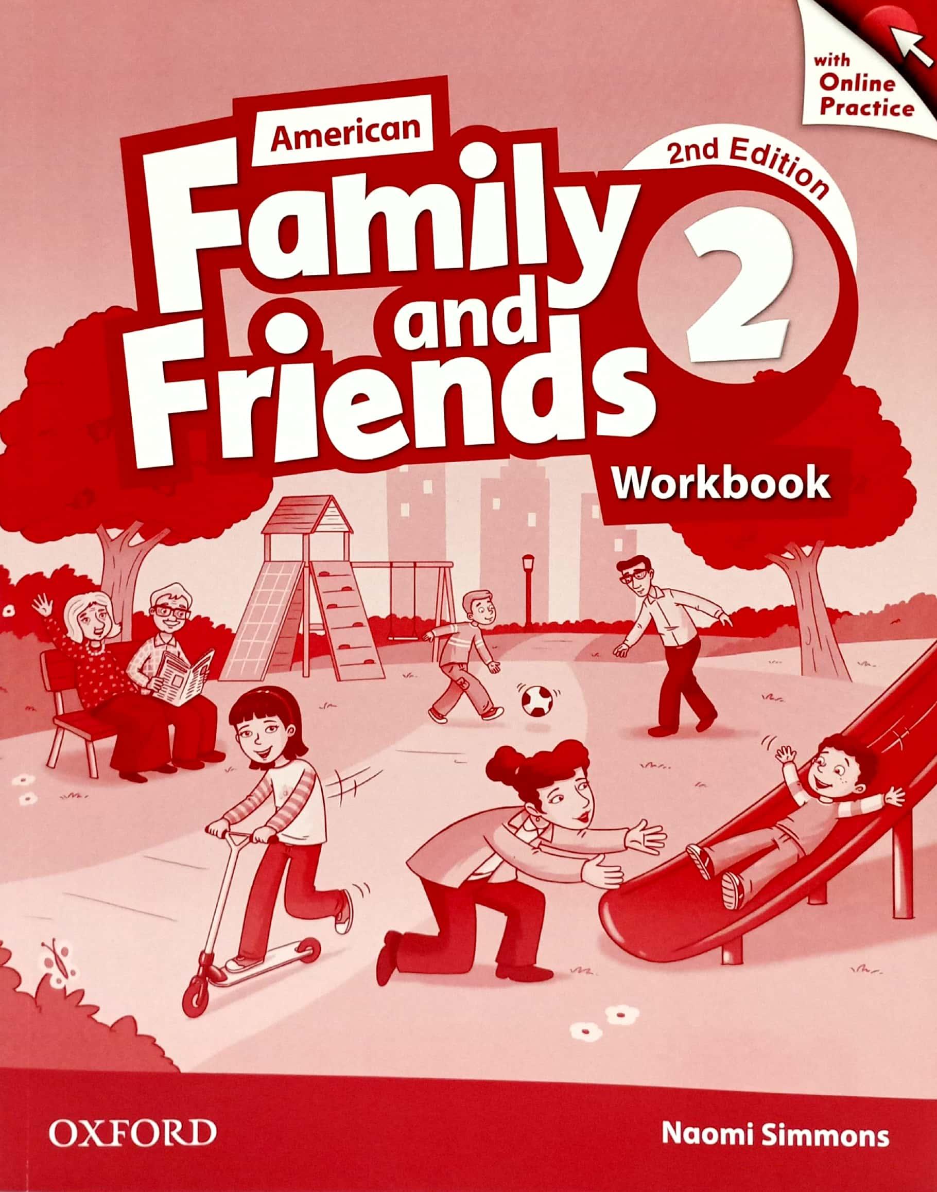 Hình ảnh American Family And Friends Level 2: Workbook With Online Practice - 2nd Edition
