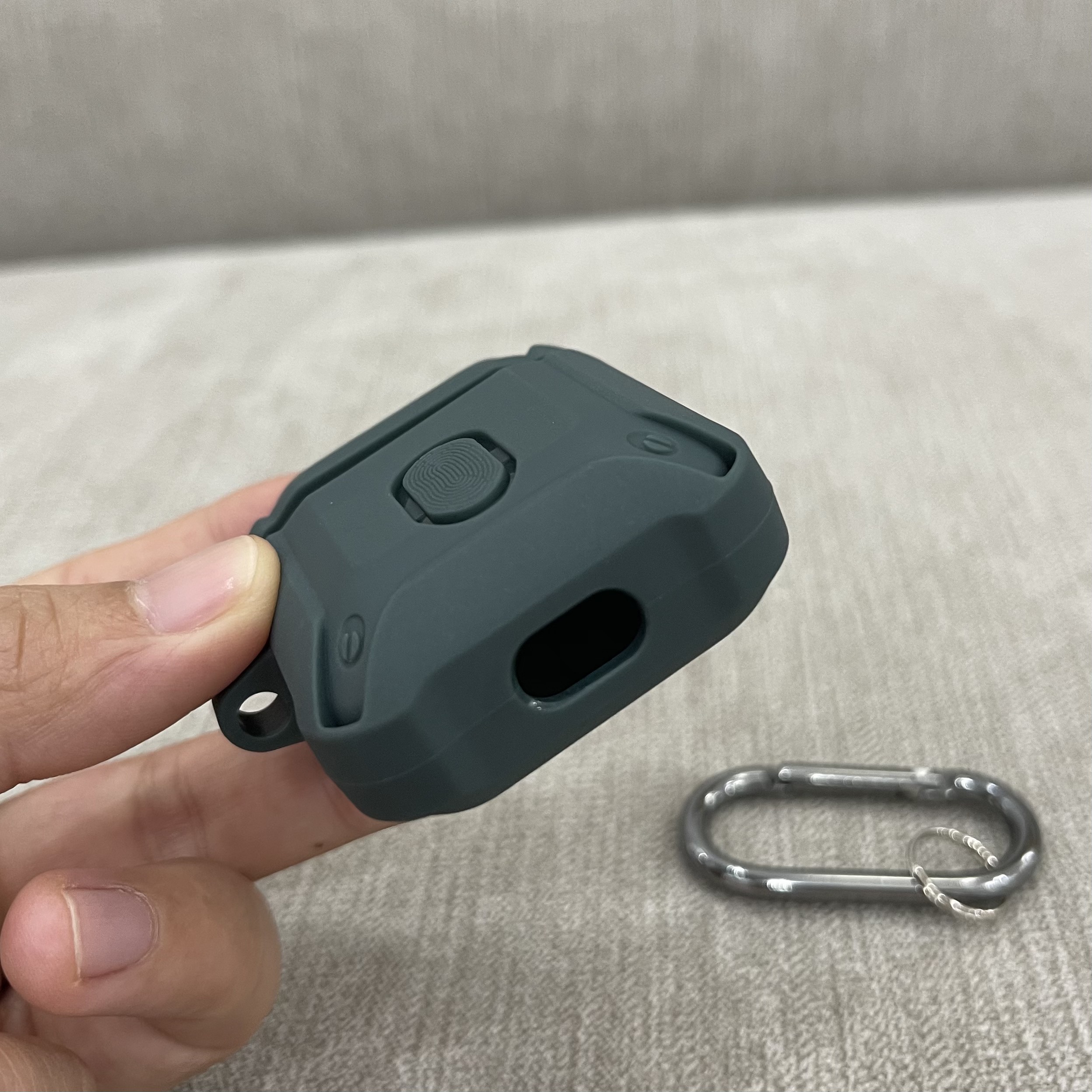 Case Chống Sốc 360 Độ Cho Airpods 1 / Airpods 2 -  Màu Xanh Rêu