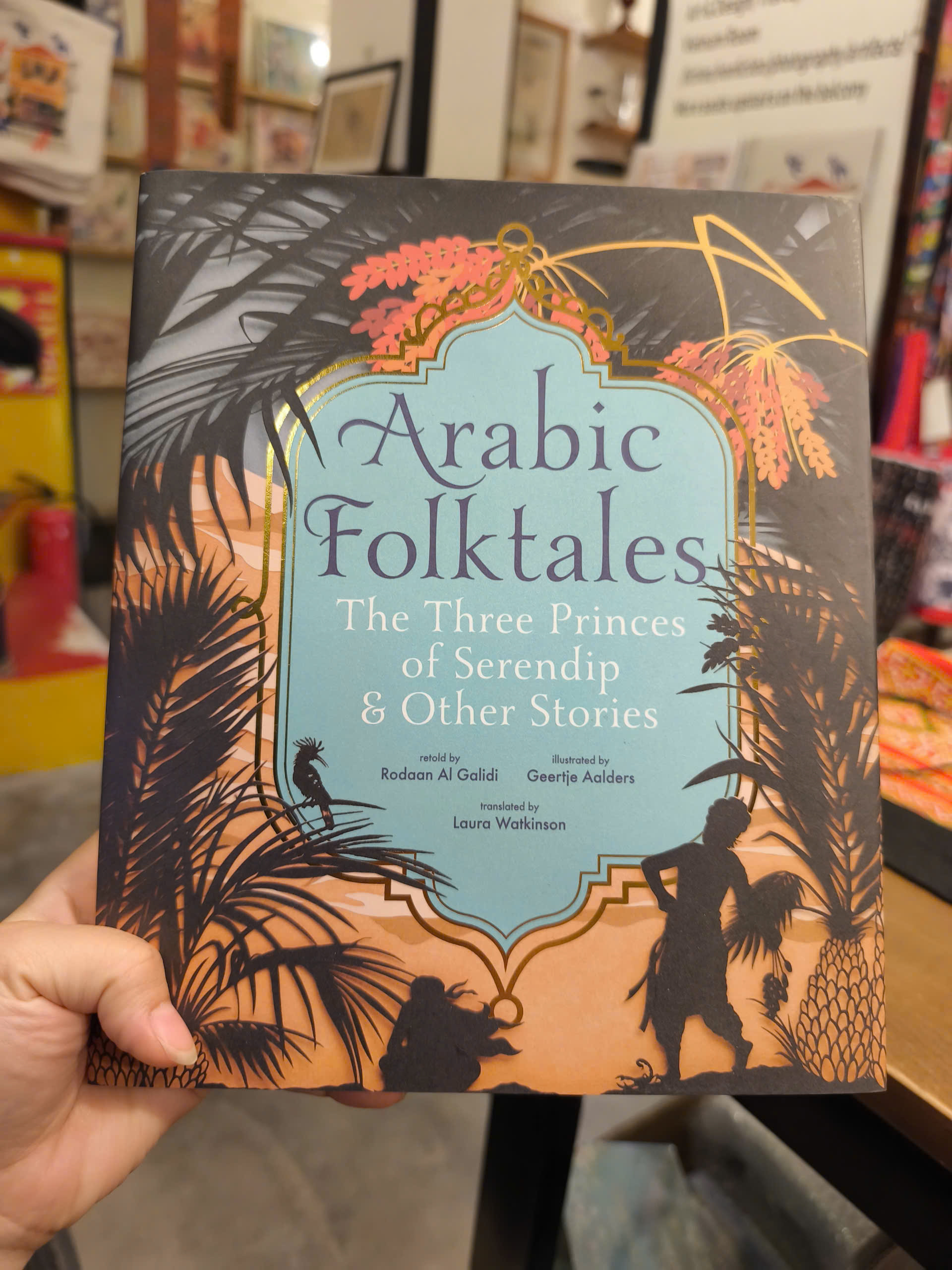 Sách - Arabic Folktales: The Three Princes of Serendip and Other Stories by Rodaan Al Galidi