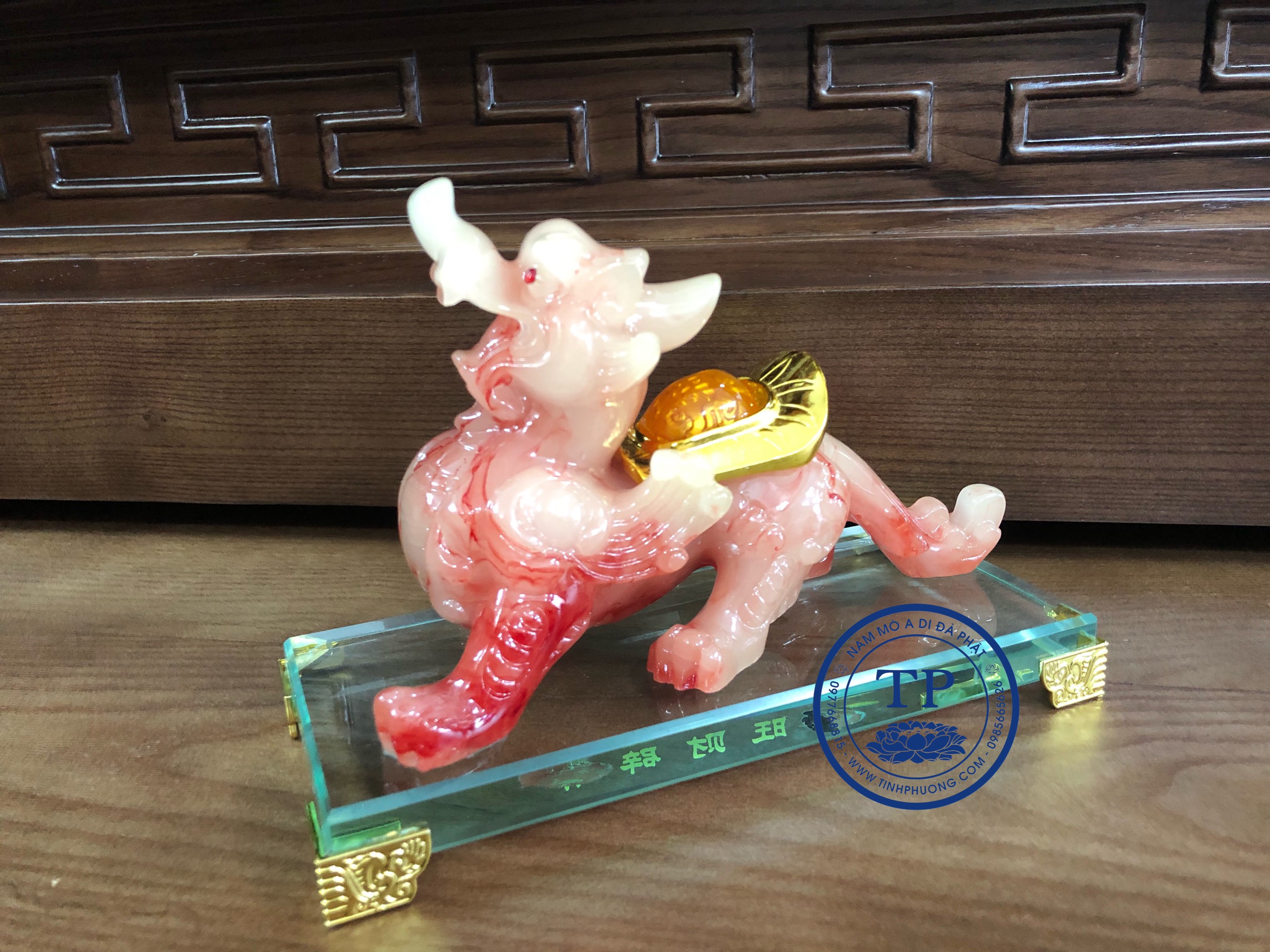 Đôi nghê Hưu phong thuỷ Đế Kính KH26341