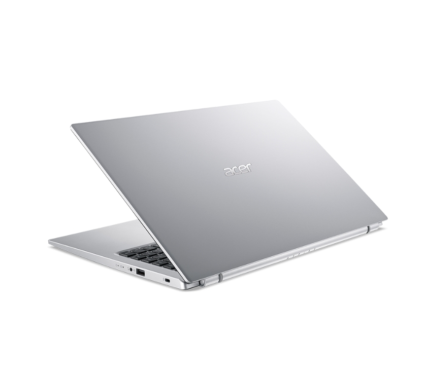Máy Tính Xách Tay Laptop Acer Aspire 3 A315-58-358E - Intel core i3-1115G4/8GB/512GB SSD+1 M.2+1 2.5/15.6"FHD/BT4/Win11H/Pure Silver - Hàng Chính Hãng