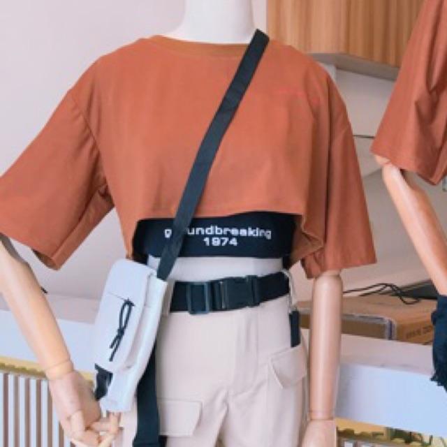 Mua Áo Croptop Nữ Kèm Bra ️️ Áo Thun Nữ Croptop Trắng Ny️ | Tiki