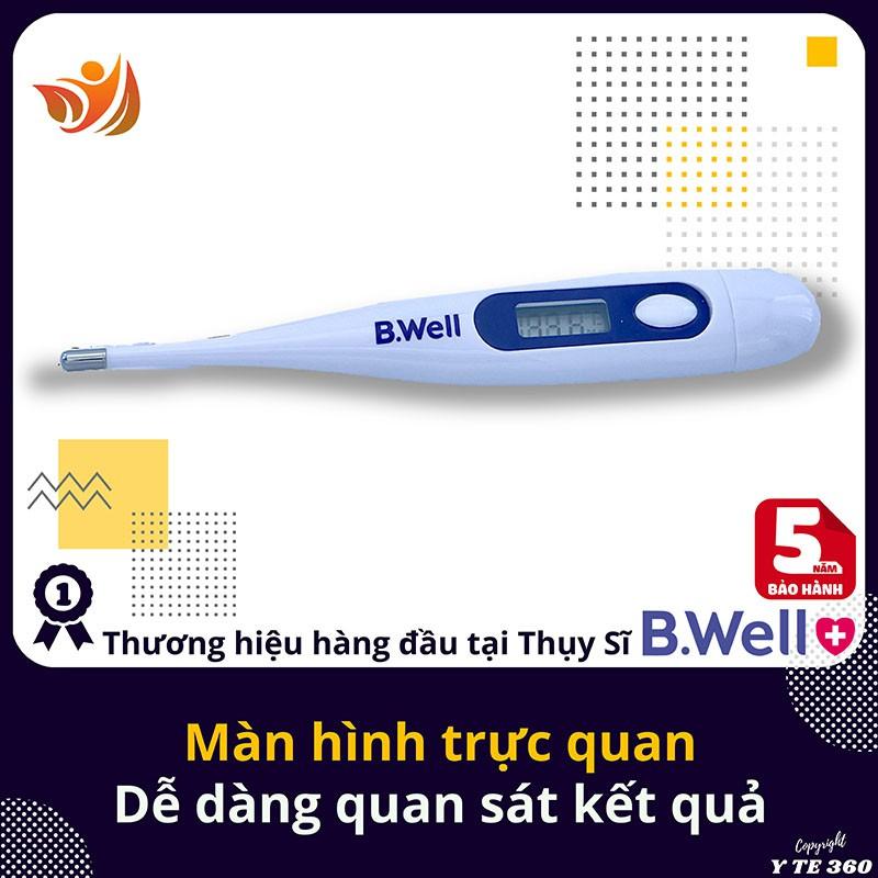 Nhiệt kế điện tử kẹp nách, miệng B Well WT 03 | Sản Xuất Tại Thụy Sĩ