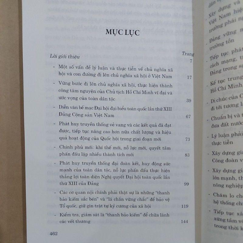 Sách - Một số vấn đề lý luận và thực tiễn về chủ nghĩa xã hội và con đường đi lên chủ nghĩa xã hội ở Việt Nam