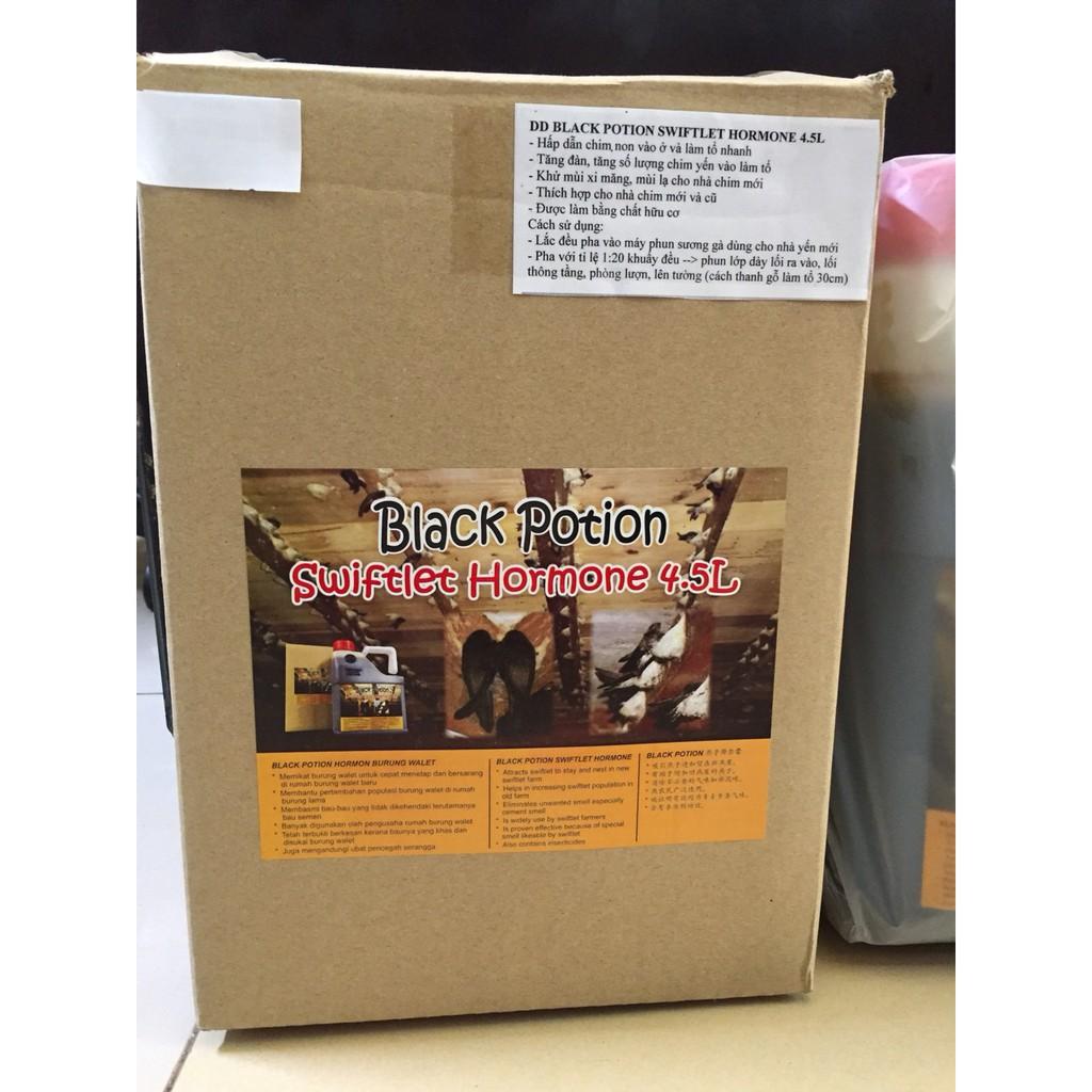 DUNG DỊCH NHÀ YẾN [BLACK POTION SWIFTLET HORMONE] [4.5L]