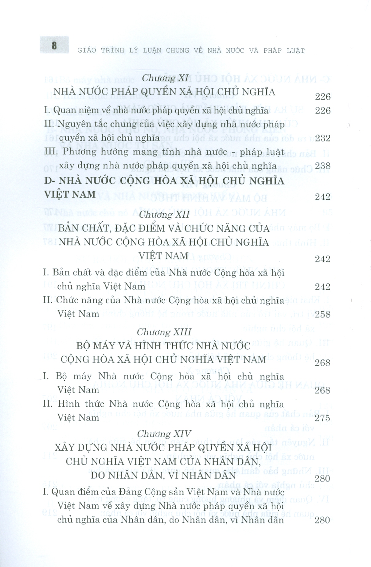 Giáo trình  LÝ LUẬN CHUNG VỀ NHÀ NƯỚC VÀ PHÁP LUẬT (Dùng Cho Đào Tạo Đại Học, Sau Đại Học Và Trên Đại Học Ngành Luật) (Xuất bản lần thứ ba có chỉnh sửa, bổ sung) - Bản in năm 2022