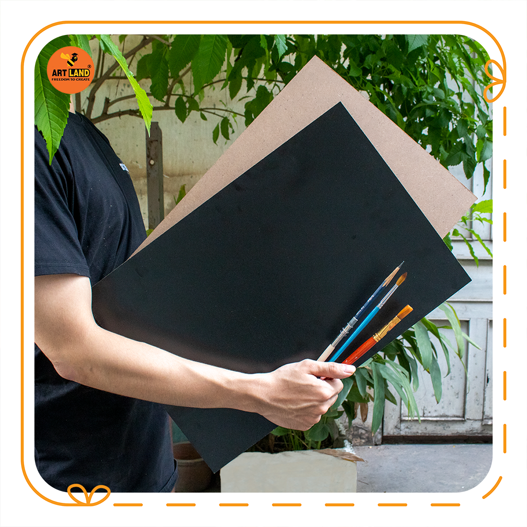 Bảng đen A3 Càng Đen Càng Chất