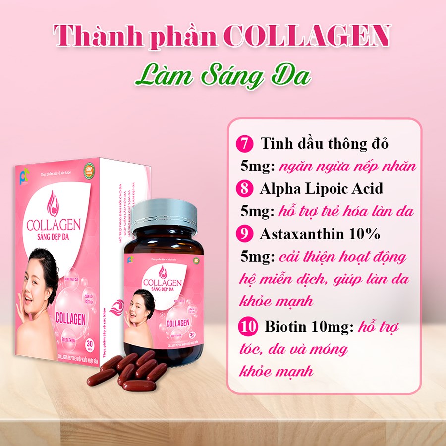 Viên Uống Collagen Sáng Đẹp Da