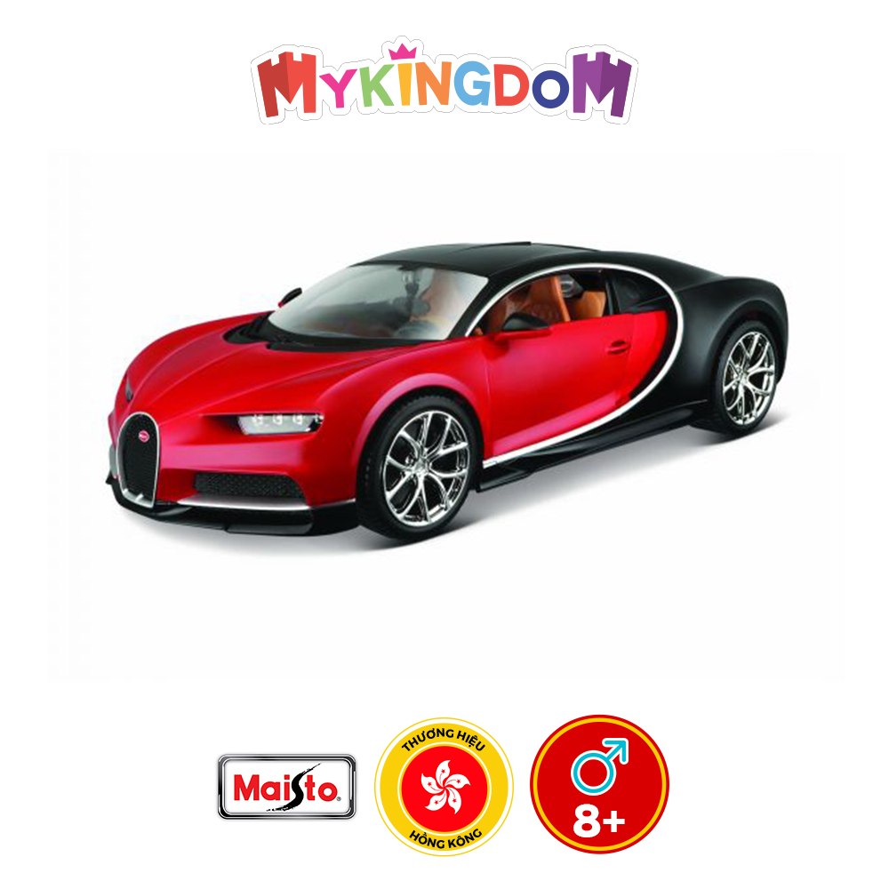 Đồ chơi mô hình MAISTO lắp ráp Bugatti Chiron tỉ lệ 1:24 39514/MT39900 - Giao hàng ngẫu nhiên