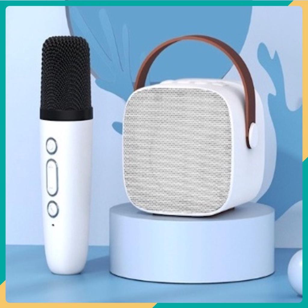 Bộ Micro loa bluetooth 2in1 hỗ trợ giảng dạy Karaoke Mini Ngoài Trời KTV Cardioid