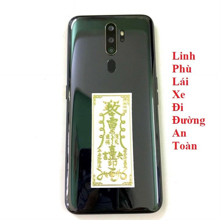 Linh Phù Lái Xe Đi Đường An Toàn , linh phù dán điện thoại đẹp lung linh