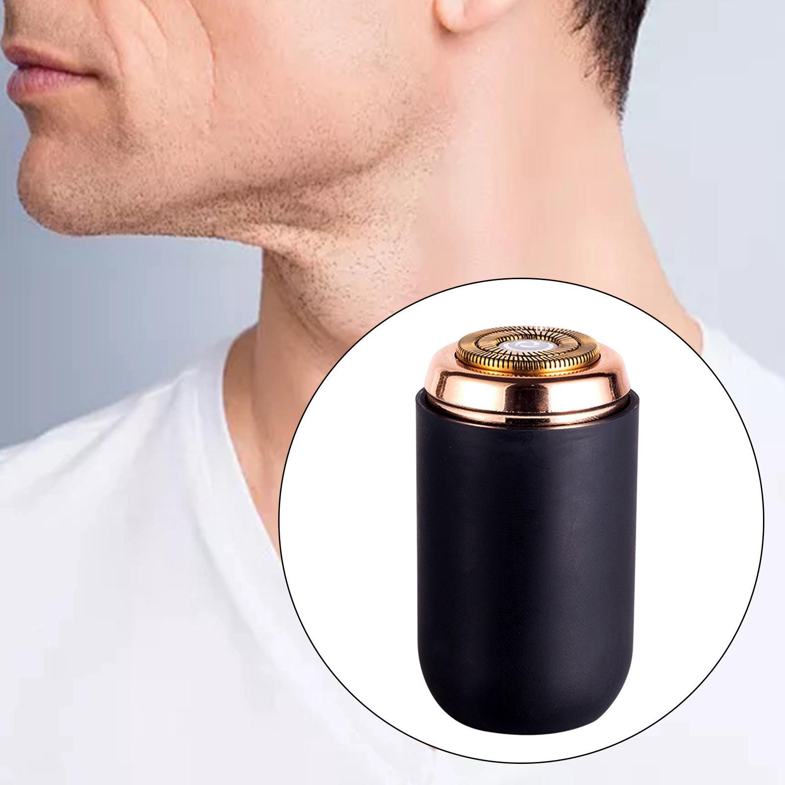 Mini Electric Shaver Wet dry Rotary Rechargeable Washable for Office