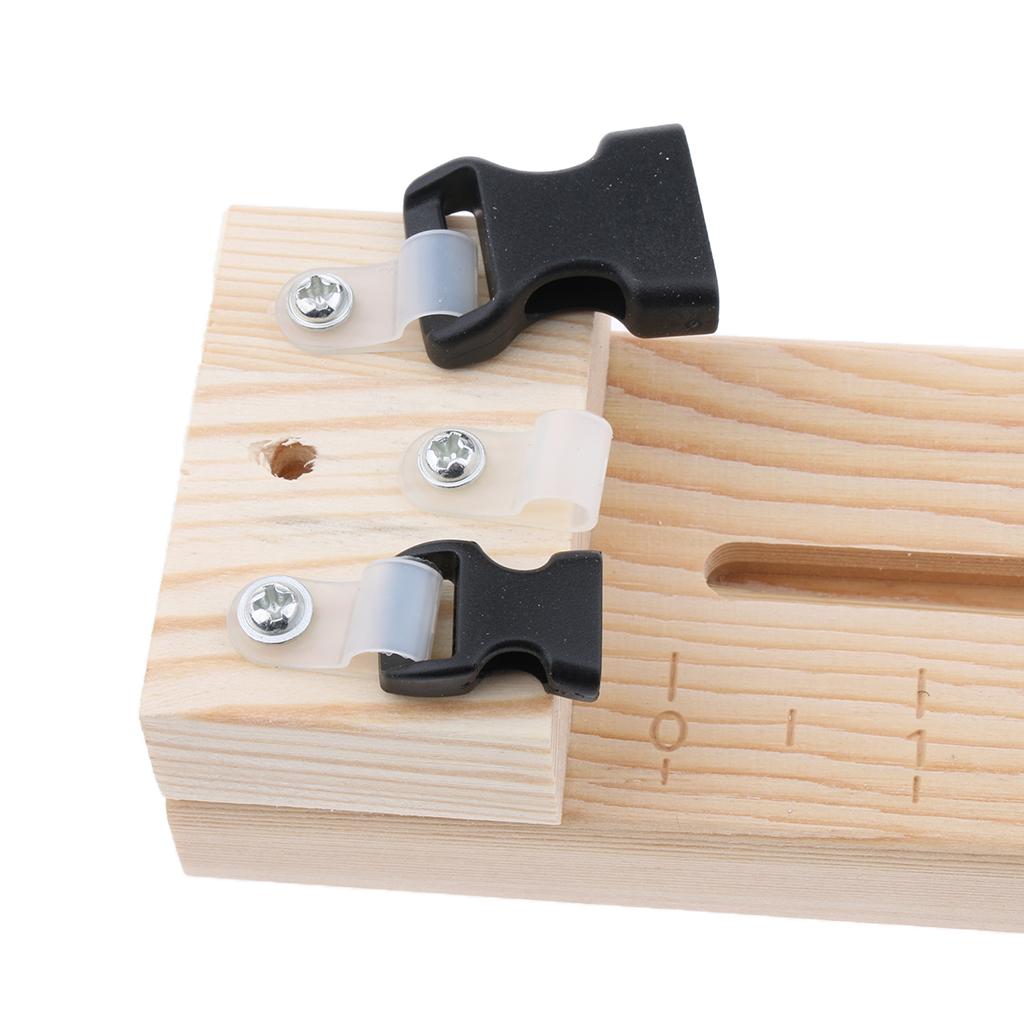 Adjustable Paracord Jig Bracelet Maker Braiding Weaving DIY Craft Tool Kit Style