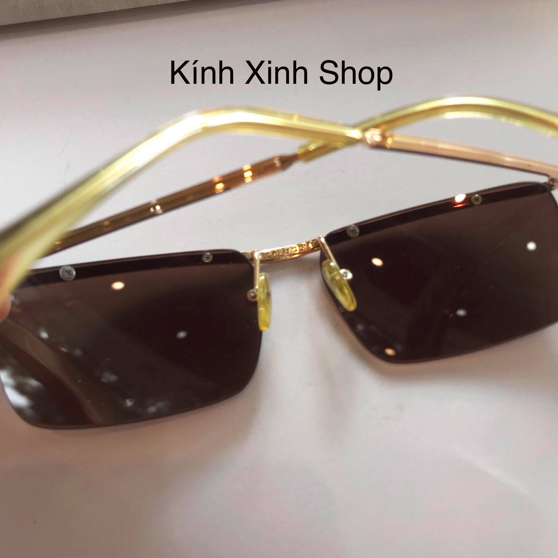 Kính râm, Kính mát Solex Amor 14K Càng Nhỏ Ve Vàng - Hàng cao cấp